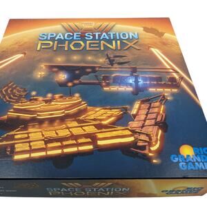 SPACE STATION PHOENIX Complete Board Game Rio Grande Gabriel Cohn Free Shipping!